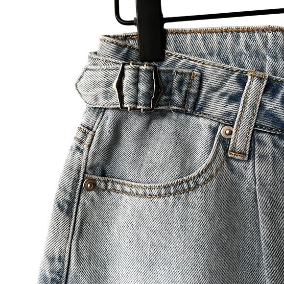 NWT Princess Polly Jalena Organic Cotton Adjustable Straight Jeans 4 - Picture 5 of 8